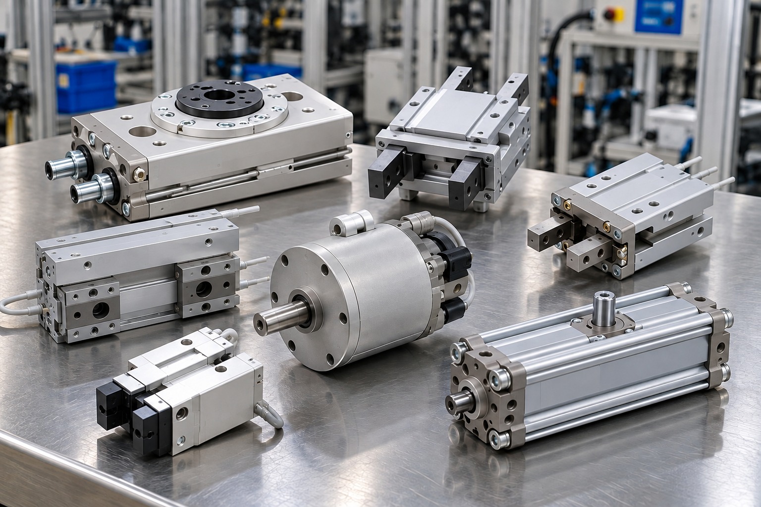 Rotary Actuators and Grippers